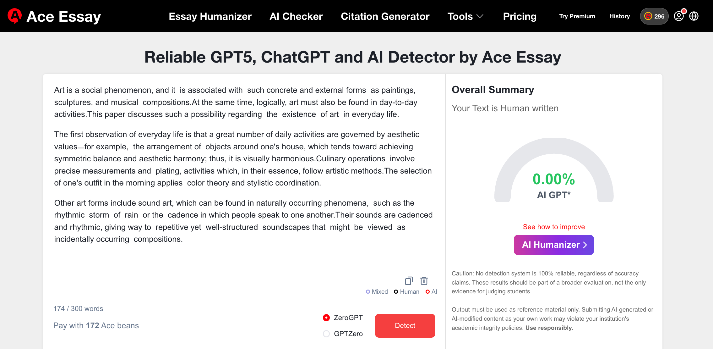 Turnitin AI Detection